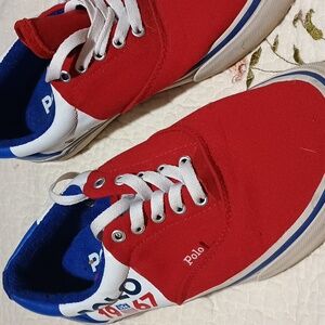 Men's Red white and blue Polo 1967 tennis 9